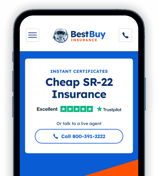 image of best buy insurance dot com on a mobile device